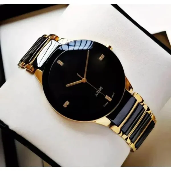 Stainless Steel Analog Quartz Watch