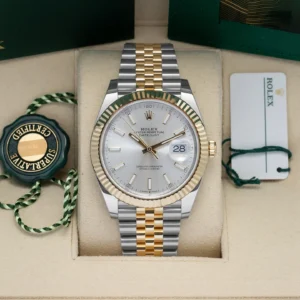 Rolex Datejust 41 Silver Watch