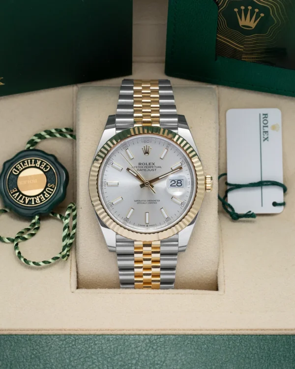 Rolex Datejust 41 Silver Watch